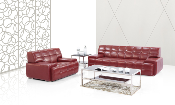 真皮辦公沙發(fā)