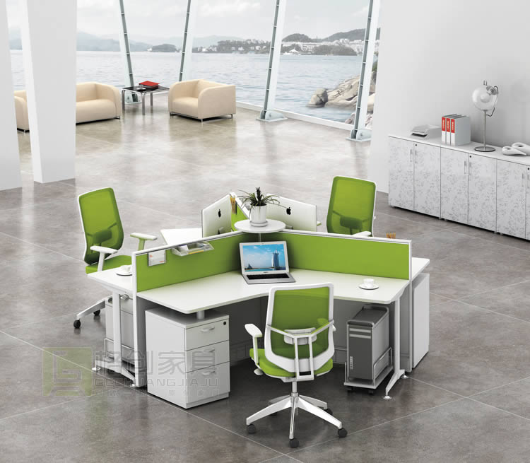 屏風(fēng)辦公桌效果圖