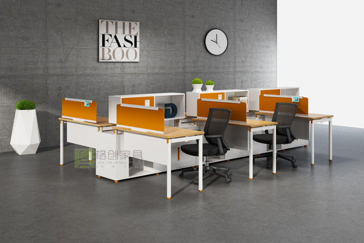 屏風(fēng)辦公桌效果圖