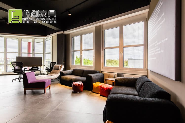 現(xiàn)代辦公家具效果圖