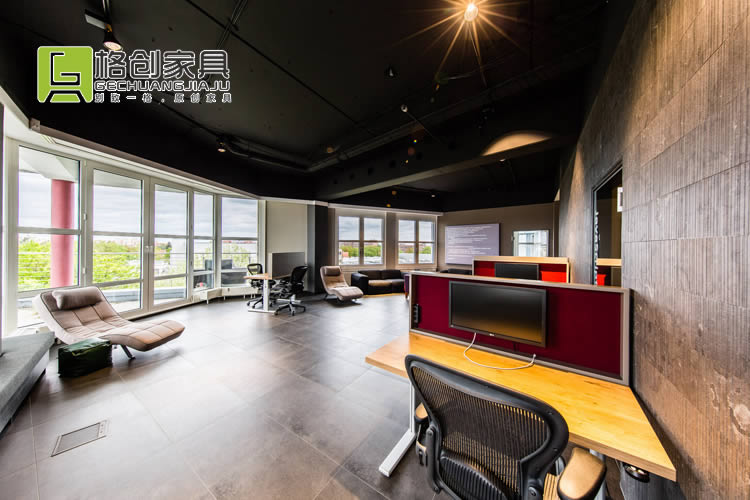 現(xiàn)代辦公家具效果圖